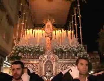 Procesión de traslado de Nuestra Señora de la Esperanza y de la Paz